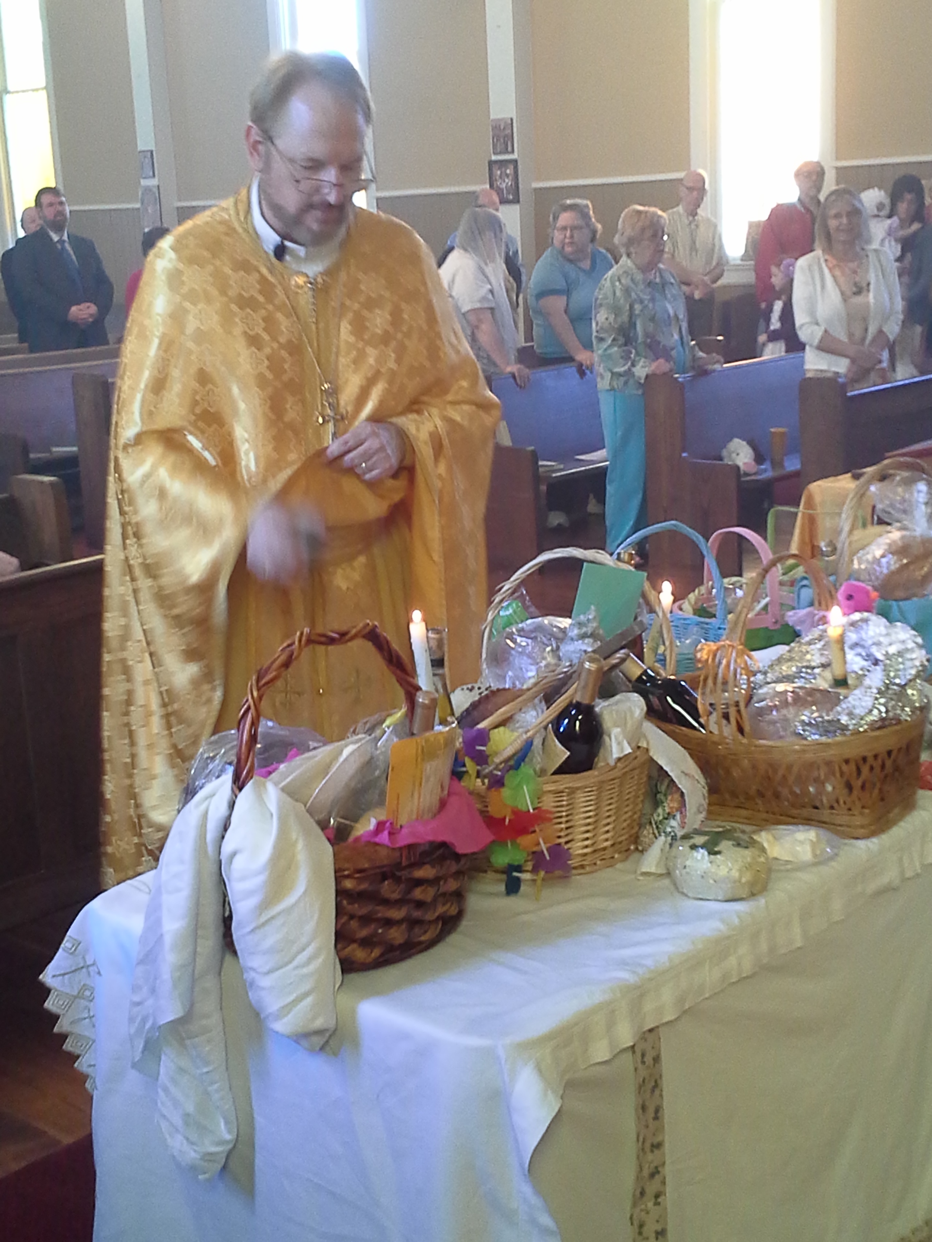 Basket blessing 2014